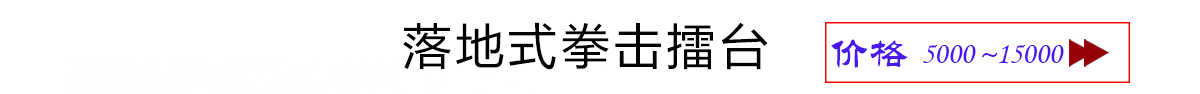 落地式拳击擂台价格